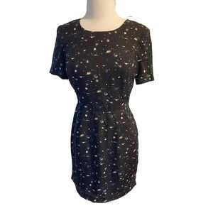 BCBGeneration Space Planets Dress Size 4 LN! Wear 2 Ways! Open Back or Keyhole